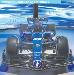  ?? ?? FW46 de Williams ha modificado algo de la filosofía del monoplaza anterior.