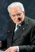  ??  ?? Presidente della Repubblica
Sergio Mattarella