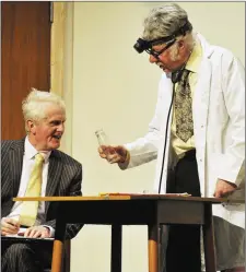  ??  ?? Pat Feely and Tom Walsh in ‘ The Sunshine Boys’. Pic: Tom Callinan.