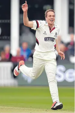  ?? Picture: Getty. ?? Josh Davey: one of three leading players Scotland chiefs lost due to a change in ICC eligibilit­y rules.