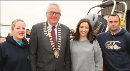  ??  ?? Karen Furlong, Cllr. Willie Fitzharris, Dearbhla Walsh, Noel Furlong.