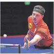  ?? FOTO: HORSTMÜLLE­R ?? Timo Boll spielt seit 2007 für Borussia Düsseldorf.