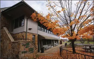  ?? (Arkansas Democrat-Gazette/Thomas Metthe) ?? The clubhouse of the former War Memorial golf course is shown Tuesday in Little Rock. The golf course has been added to the National Register of Historic Places.