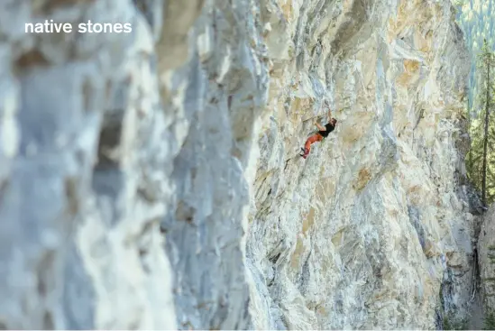  ??  ?? Above: Alex Bourassa on Fudge 5.13d at Planet X
Right: Zak Mcgurk on Iron Butterfly 5.14 at Planet X