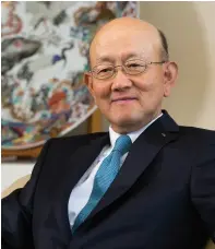  ??  ?? Masahiro Okafuji President and CEO, ITOCHU Corporatio­n