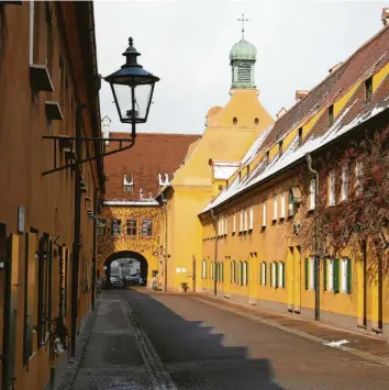  ?? Foto: Michael Hochgemuth ?? Die Fuggerei wird in diesem Jahr 500 Jahre alt.