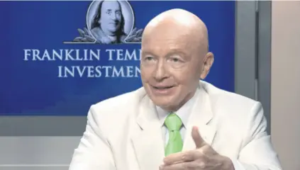  ??  ?? dr. Mark Mobius ističe da su tržišta u razvoju plodno tlo za razvoj novih tehnologij­a i ICT sektora