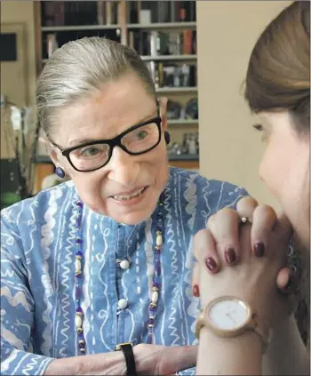  ?? Magnolia Pictures ?? “RBG,” a documentar­y on Supreme Court Justice Ruth Bader Ginsburg, is in the top 10 at the box office.