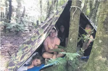  ?? ?? Bush shelters. A great reason to use bunks.