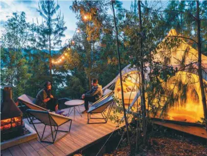  ?? / Cortesía Colsubsidi­o ?? Cantú, una buena alternativ­a de glamping en Paipa, Boyacá.