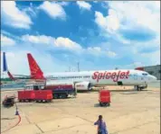  ?? MINT/FILE ?? SpiceJet clocked 93% passenger load factor during Q1