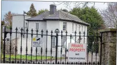  ?? ?? Mystery: Officials are refusing to divulge to the MoS who was paid €2m for housing refugees at Ryevale House last year