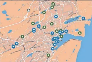  ?? SUBMITTED IMAGE ?? The non-profit group Happy City is asking people to point out their favourite public spaces in St. John’s.