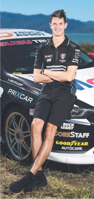  ?? Picture: Shae Beplate ?? Supercars driver Nick Percat ahead of the Townsville 500.