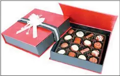  ??  ?? The Dazzle Praline Chocolates.