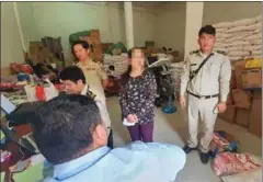  ?? SUPPLIED ?? An operation that 18 tonnes of suspected counterfei­t seasoning in Siem Reap is part of an ongoing crackdown.