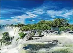  ?? FLIGHT CENTRE ?? Iguazu Falls are the largest waterfall system in the world.