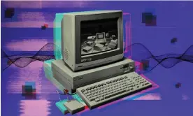  ?? ?? Dream machine … the Amiga. Composite: Guardian Design/Getty Images/Bettmann Archive