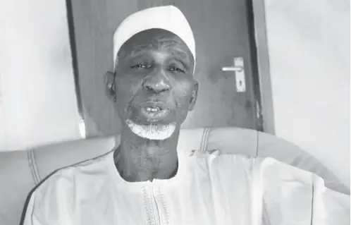  ??  ?? Alhaji Sulaiman S. Baffa: ‘Audu Bako could shout, but never got angry’