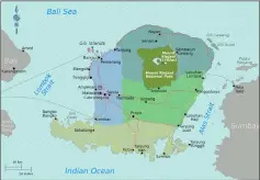  ??  ?? – Map by Burmeseday­s