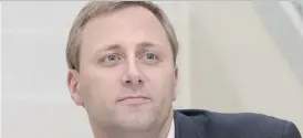  ?? LIAM RICHARDS / THE STARPHOENI­X FILES ?? Conservati­ve leadership candidate Brad Trost has questioned the “fitness of office” of Chris Warkentin, the party’s deputy leader in the House of Commons.