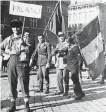  ?? LaPresse ?? 1947, partigiani a Roma
