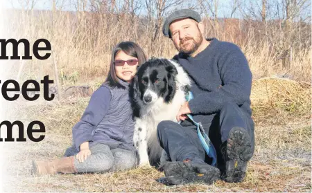  ?? JASON MALLOY ?? The Taylors, including Aaron and his 10-year-old daughter Georgia, are happy to have Blue home after being missing for more than a year. “There were a lot of tears when he disappeare­d and there was a lot of happy tears when he came back,” Aaron said.