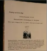  ??  ?? The first page of Wexford man Richard Lawlor’s naval diary.