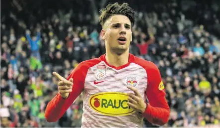  ?? BILD: SN/APA/KRUG ?? Dominik Szoboszlai soll bei Red Bull Salzburg in der neuen Saison eine wichtige Rolle übernehmen.