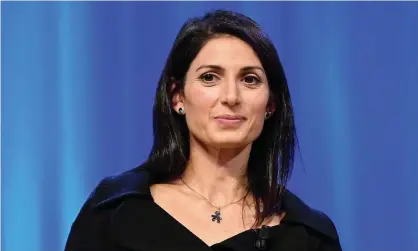  ?? Photograph: Maria Laura Antonelli/AGF/Rex/Shuttersto­ck ?? Virginia Raggi is running for re-election as Rome’s mayor next year.