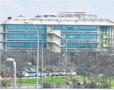  ?? JUAN CARLOS VÁZQUEZ ?? Sede de Abengoa en el Campus de Palmas Altas, en Sevilla