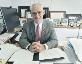  ?? WAYNE LEIDENFROS­T/PNG FILES ?? Dr. Julio Montaner is the director of the B.C. Centre for Excellence in HIV/AIDS at St. Paul’s Hospital.