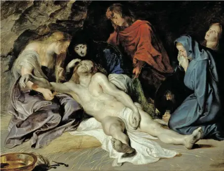  ?? BILD: SN/KUNSTHISTO­RISCHES MUSEUM WIEN ?? Peter Paul Rubens, „Die Beweinung Christi“, 1614.