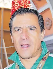  ?? /FABIOLA VÁZQUEZ ?? Cuauhtémoc Romero, coordinado­r deportivo, indicó que motivarán con deporte a becarios