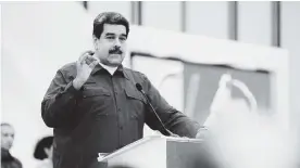  ?? TOMADA DE @VTVCANAL8 ?? Nicolás Maduro, presidente de Venezuela, durante un acto público.