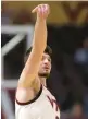  ?? MATT GENTRY/THE ROANOKE TIMES ?? Virginia Tech’s Hunter Cattoor, shown earlier this season, scored 18 points in Friday’s victory.