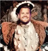  ??  ?? How he might have looked: Comic James Corden reportedly dressed as Henry VIII