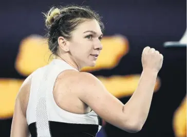  ?? FOTO: AFP ?? &gt;Simona Halep.