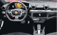  ?? FOTOS: FERRARI/DIVULGAÇÃO ?? Painel de instrument­os tem elementos virtuais