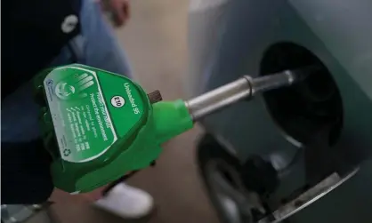  ?? Photograph: Joe Giddens/PA ?? The RAC estimated that retailers should have reduced the cost of a litre of petrol by 12p.