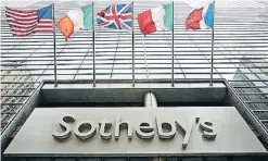  ??  ?? Aumento de las ventas El mercado en España es robusto, a la espera del cambio digital Sotheby's ha presentado los resultados globales del primer semestre con un incremento de las ventas del 4% sobre 2016