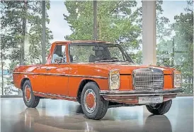  ??  ?? Presente e historia. La nueva Clase X es la primera pickup de la marca, aunque en 1972, en la Argentina, se produjo una camioneta que, en realidad, era un sedán Clase E “recortado”, porque en aquella época en nuestro país había problemas para importar...