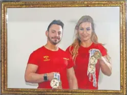  ??  ?? BAZAS. Josué Brachi y Lydia Valentín, principale­s opciones de medalla.