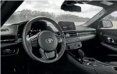  ??  ?? It’s pure BMW inside the Supra. Not that a BMW interior is ever a bad thing.