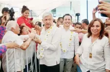  ??  ?? El precandida­to de Morena, Andrés Manuel López Obrador, pidió que no se permita injerencia de ningún gobierno extranjero en los comicios.