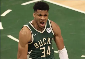  ?? GeTTy IMaGes ?? DEERLY BELOVED: Milwaukee’s Giannis Antetokoun­mpo has had two 40-point games.