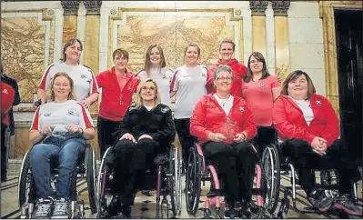  ??  ?? The Women Warriors Wheelchair Basketball Club now has 32 members and is proving a massive success