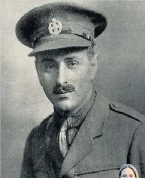  ??  ?? 2nd Lieutenant Horace Wyndham Thomas, from Bridgend