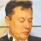  ??  ?? Elon Musk