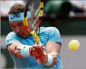  ??  ?? Nadal file vers ‘‘sa’’ finale.